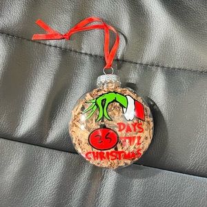 Days Till Christmas Countdown Grinch Inspired Ornament
